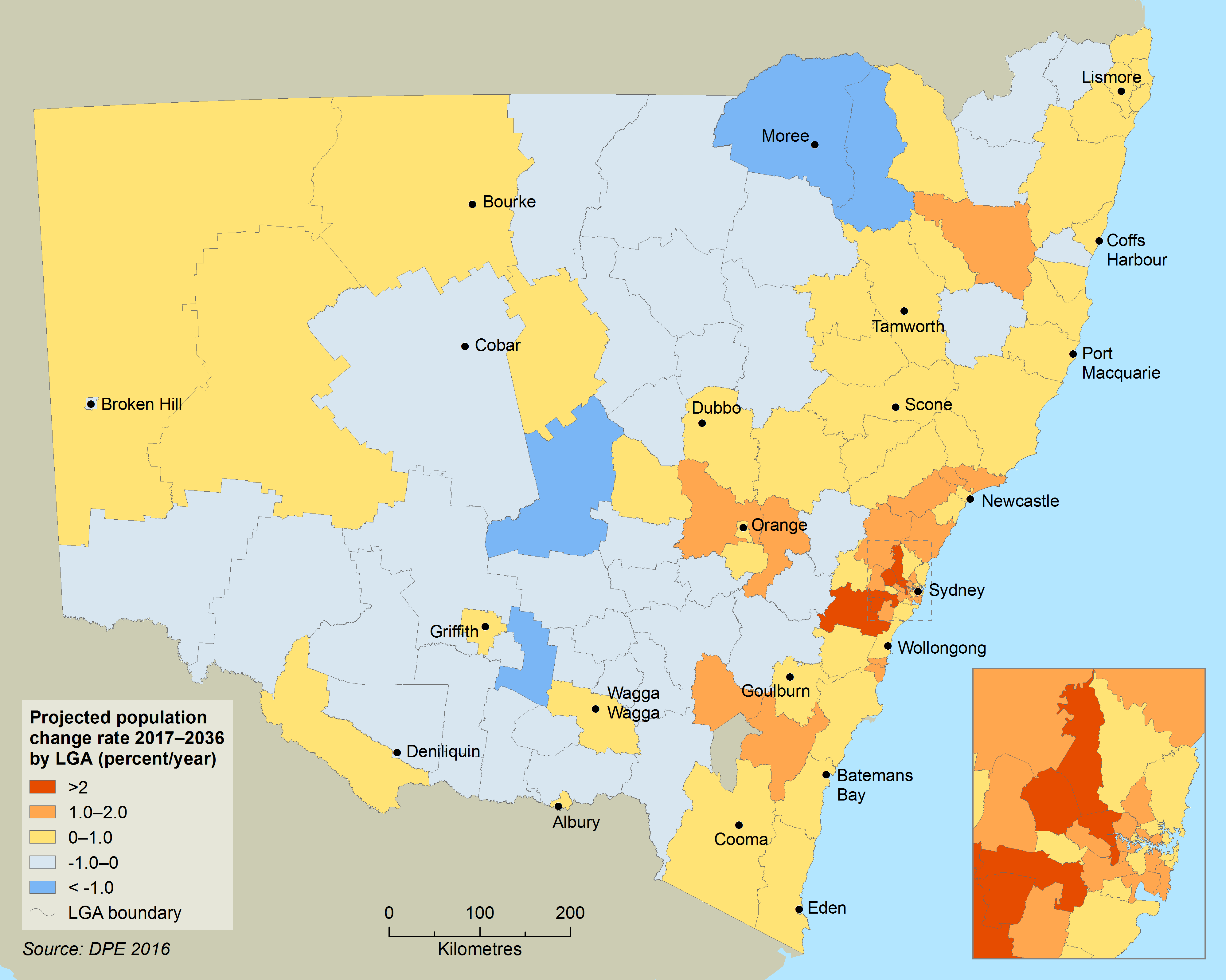 Population Nsw State Of The Environment