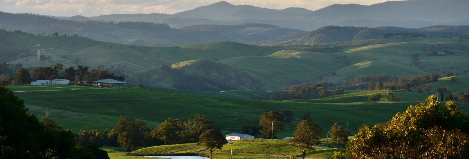 Sunset in Megalong Valley