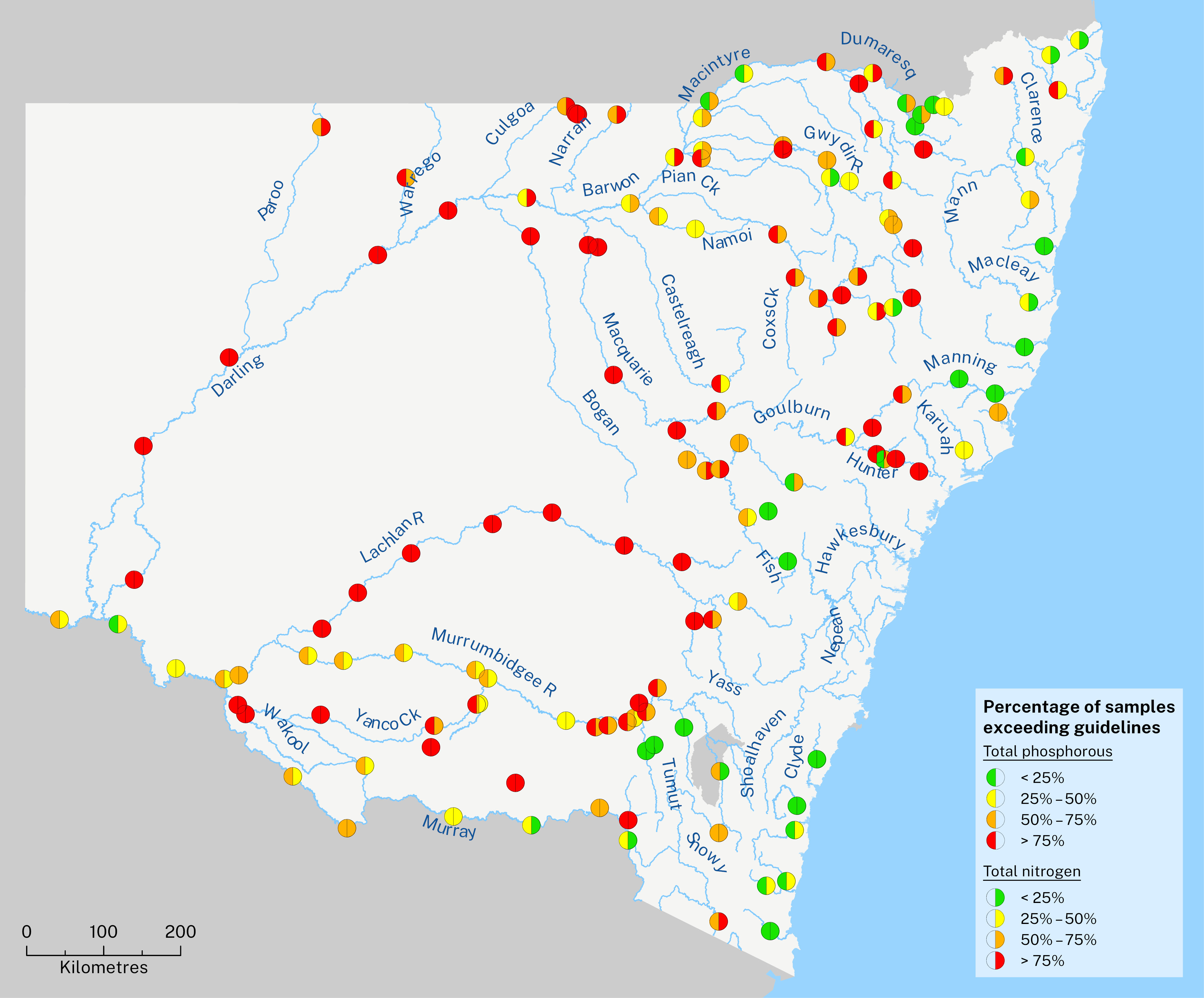Map of NSW